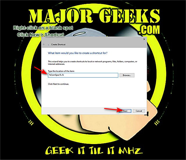 How to create a administrator command prompt shortcut majorgeeks